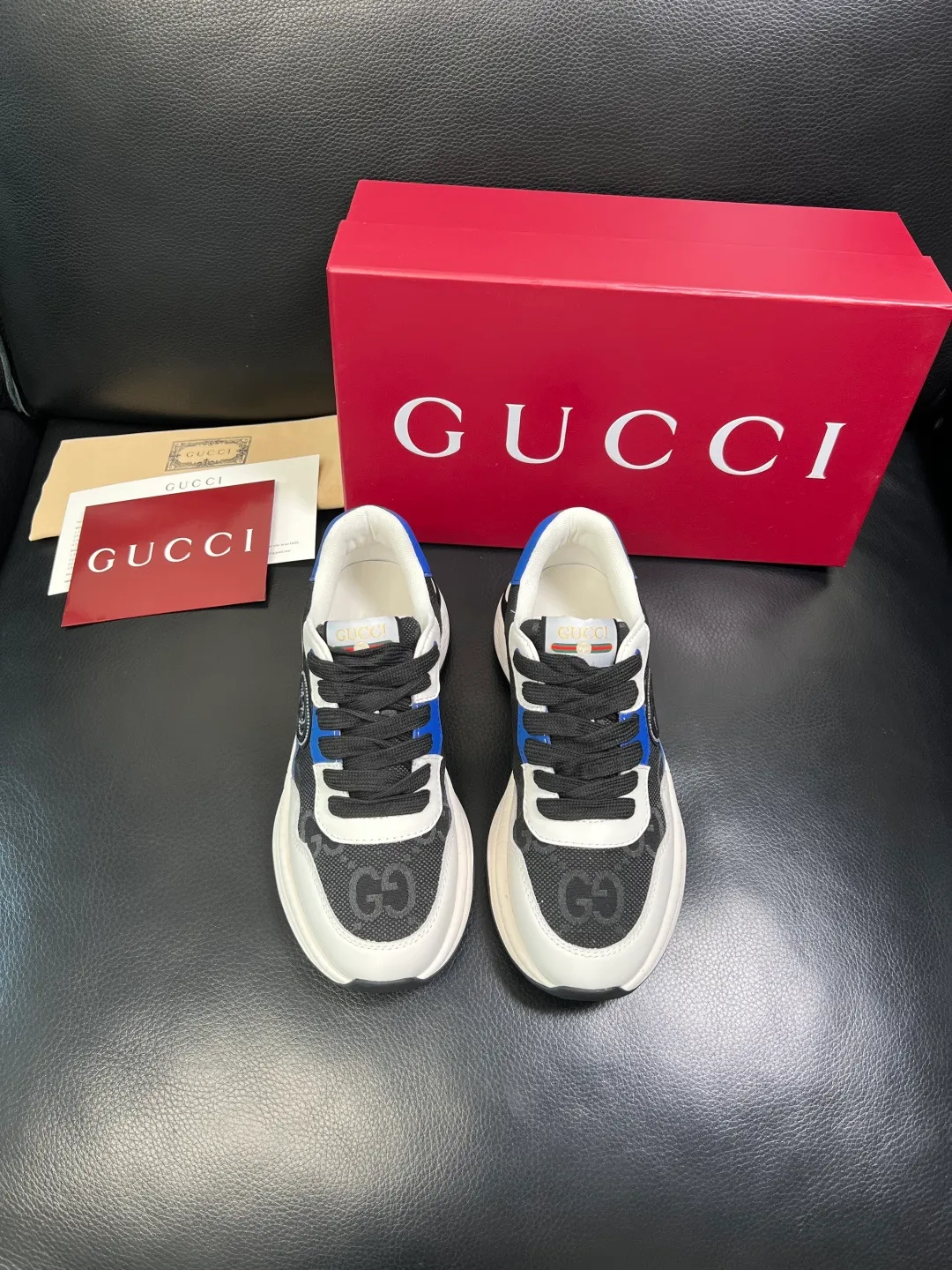 Men's shoes 💰800 Gucci top purchasing Gucci counter new model, original factory configuration imported cowhide from Italy with printed fabric, imported cowhide lining, breathable and comfortable, sole: original factory special sole is super comfortable, original factory and single goods are high quality, welcome to compare, code number 38-44 (customized 45)